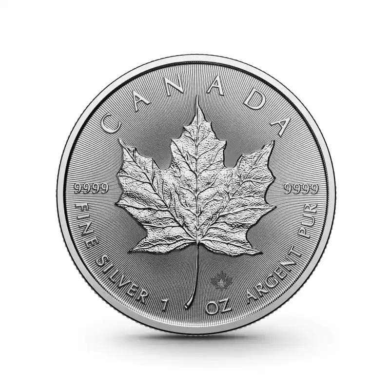 Maple Leaf Silbermünze